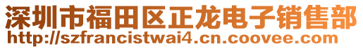 深圳市福田區(qū)正龍電子銷售部