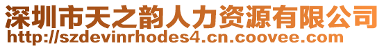 深圳市天之韻人力資源有限公司