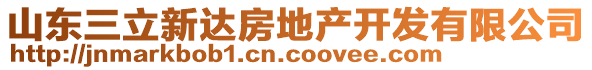 山東三立新達(dá)房地產(chǎn)開發(fā)有限公司