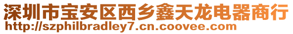 深圳市寶安區(qū)西鄉(xiāng)鑫天龍電器商行