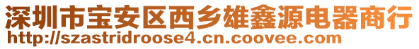 深圳市寶安區(qū)西鄉(xiāng)雄鑫源電器商行