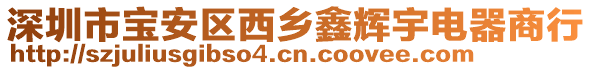 深圳市寶安區(qū)西鄉(xiāng)鑫輝宇電器商行