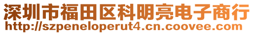 深圳市福田區(qū)科明亮電子商行