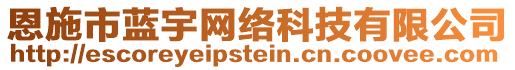 恩施市藍(lán)宇網(wǎng)絡(luò)科技有限公司