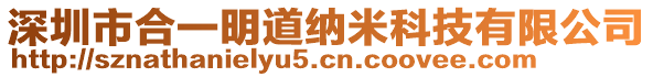 深圳市合一明道納米科技有限公司