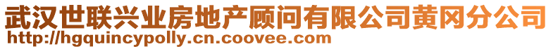 武漢世聯(lián)興業(yè)房地產(chǎn)顧問有限公司黃岡分公司