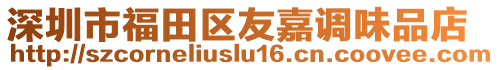 深圳市福田區(qū)友嘉調(diào)味品店