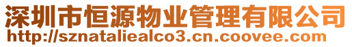 深圳市恒源物業管理有限公司
