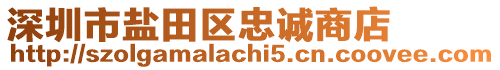 深圳市盐田区忠诚商店