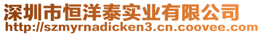 深圳市恒洋泰實業有限公司