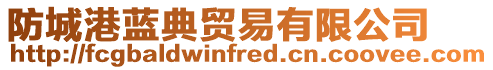 防城港藍(lán)典貿(mào)易有限公司