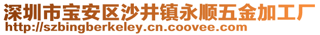 深圳市寶安區沙井鎮永順五金加工廠