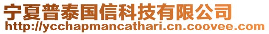 寧夏普泰國信科技有限公司