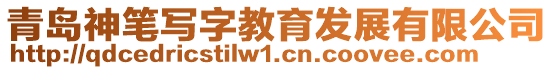 青島神筆寫字教育發展有限公司