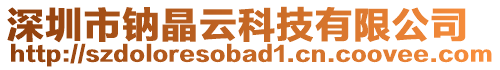 深圳市鈉晶云科技有限公司