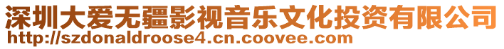 深圳大愛無疆影視音樂文化投資有限公司