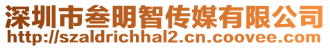 深圳市叁明智傳媒有限公司