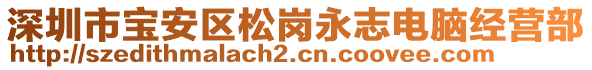 深圳市寶安區(qū)松崗永志電腦經(jīng)營部