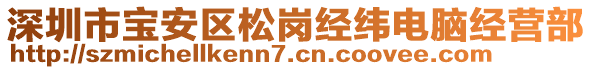 深圳市寶安區(qū)松崗經(jīng)緯電腦經(jīng)營部