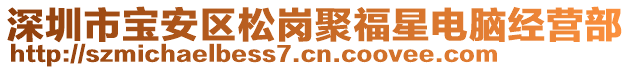 深圳市寶安區(qū)松崗聚福星電腦經營部