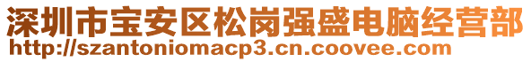 深圳市寶安區(qū)松崗強(qiáng)盛電腦經(jīng)營部