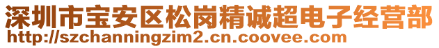 深圳市寶安區(qū)松崗精誠超電子經(jīng)營部