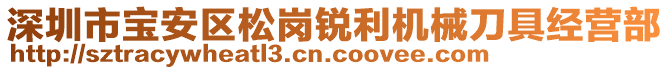 深圳市寶安區(qū)松崗銳利機(jī)械刀具經(jīng)營部