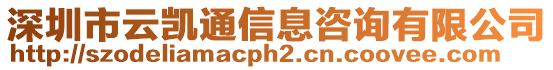 深圳市云凱通信息咨詢有限公司