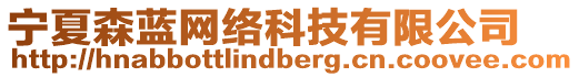 寧夏森藍網絡科技有限公司