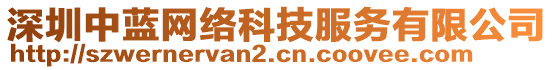 深圳中藍網(wǎng)絡科技服務有限公司