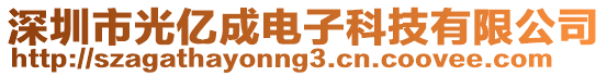 深圳市光億成電子科技有限公司