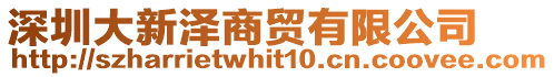 深圳大新澤商貿有限公司