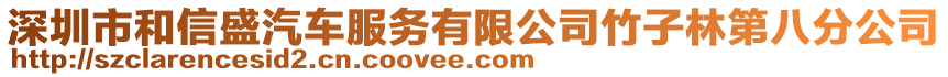 深圳市和信盛汽車服務(wù)有限公司竹子林第八分公司