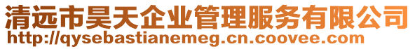 清遠市昊天企業管理服務有限公司