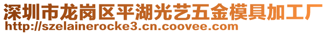 深圳市龍崗區(qū)平湖光藝五金模具加工廠