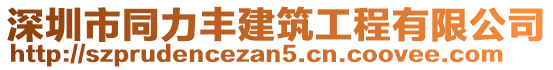 深圳市同力豐建筑工程有限公司