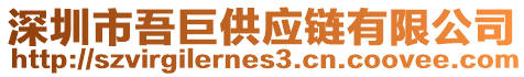深圳市吾巨供應鏈有限公司
