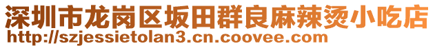 深圳市龍崗區(qū)坂田群良麻辣燙小吃店