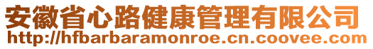 安徽省心路健康管理有限公司