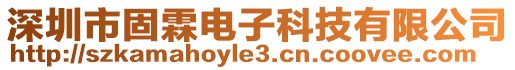 深圳市固霖電子科技有限公司