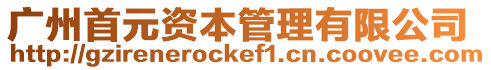 廣州首元資本管理有限公司