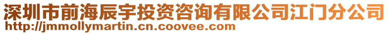 深圳市前海辰宇投資咨詢有限公司江門分公司