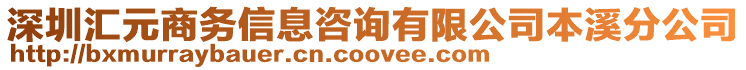 深圳匯元商務(wù)信息咨詢有限公司本溪分公司