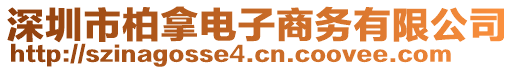 深圳市柏拿電子商務(wù)有限公司