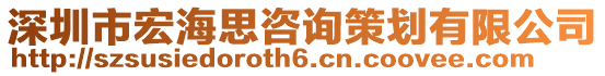 深圳市宏海思咨詢策劃有限公司