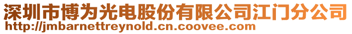 深圳市博為光電股份有限公司江門分公司