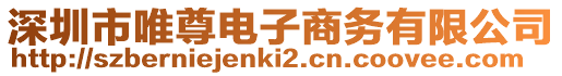 深圳市唯尊電子商務有限公司