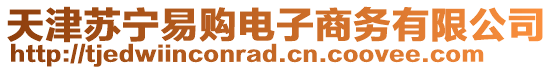 天津蘇寧易購電子商務(wù)有限公司