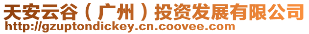 天安云谷(廣州)投資發展有限公司