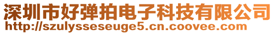 深圳市好彈拍電子科技有限公司